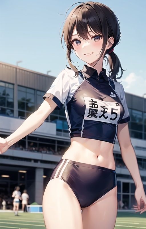 サンプル画像1:陸上アスリートの引き締まったボディを味わうエロエロSEX(オナもみ) [d_420272]