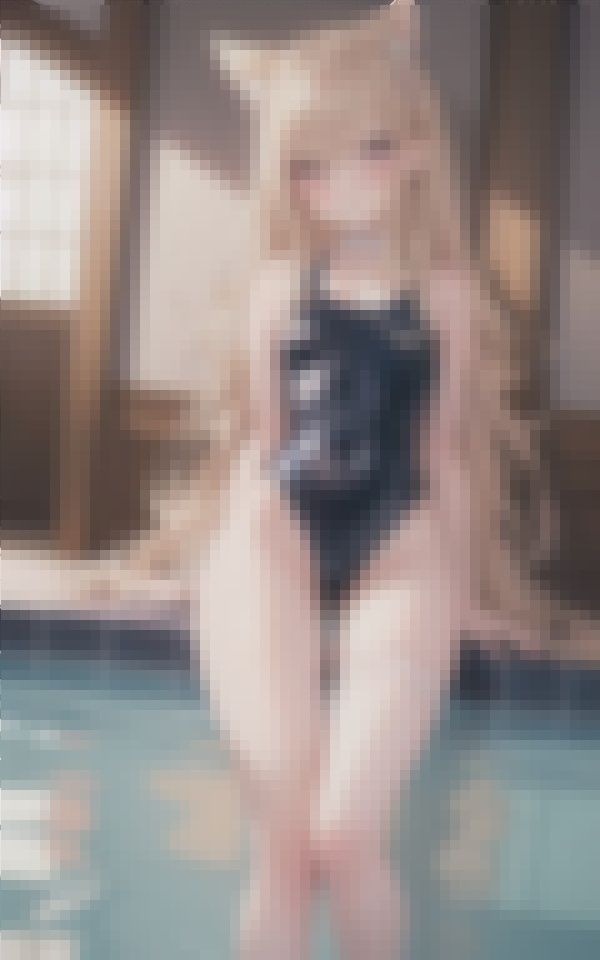 サンプル画像3:市民プールに行ったら水着が透けている事に気付いていない超絶美女がたくさんいたのでガン見してきた(ピンクモンスター) [d_420415]