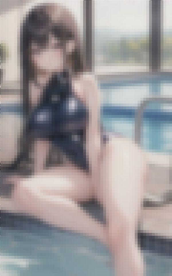 サンプル画像1:地元の市民プールには自分がカワイイと分かっていて見せびらかしてくる変態競泳水着の美女がたくさんいます。100p(aiai) [d_420418]