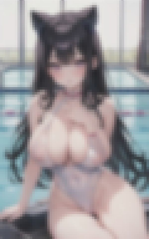 サンプル画像2:地元の市民プールには自分がカワイイと分かっていて見せびらかしてくる変態競泳水着の美女がたくさんいます。100p(aiai) [d_420418]