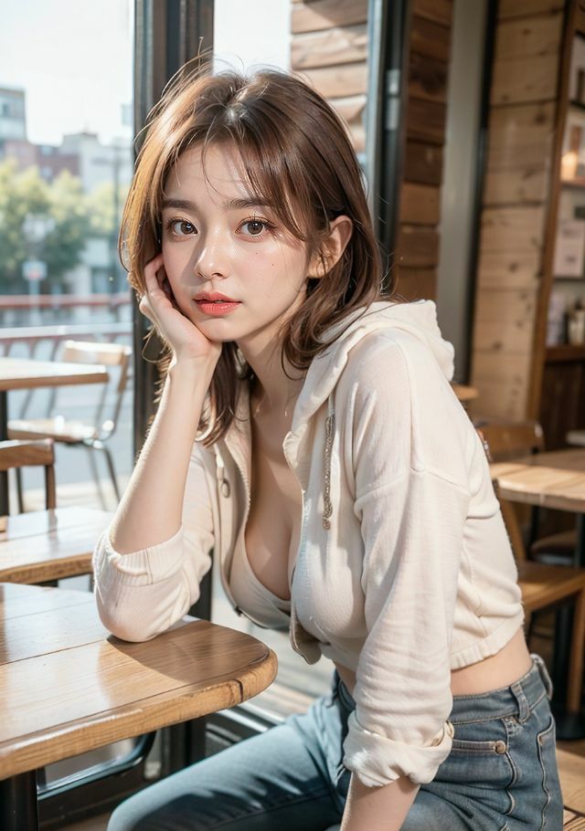 サンプル画像6:癒しの街歩き＆カフェタイム♪ 幸せ溢れる1日に密着！(Liz) [d_420471]