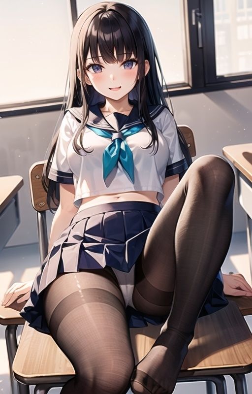 サンプル画像5:タイツが似合う小悪魔女子のにやにや挑発パンチラセックス(スポーツ女子に中出し天国) [d_420608]