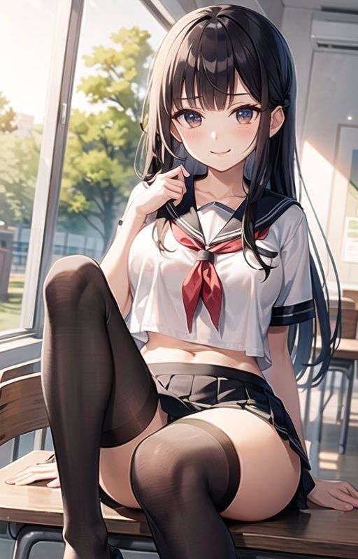 サンプル画像6:タイツが似合う小悪魔女子のにやにや挑発パンチラセックス(スポーツ女子に中出し天国) [d_420608]