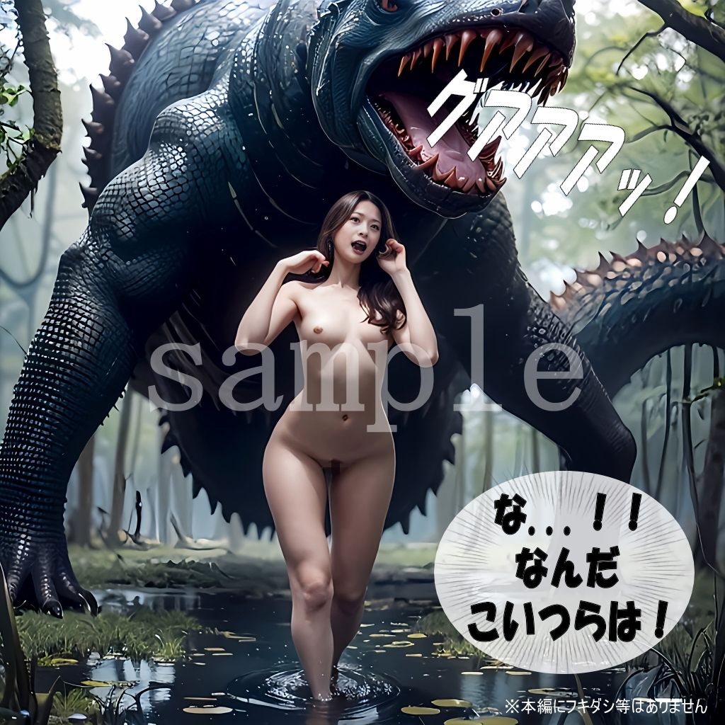 サンプル画像4:Sayaの変態日記/肉食怪物完食編7/8(BAKUTO妻) [d_420778]