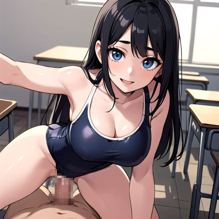 サンプル画像3:巨乳JKと着衣プレイ(OPP食堂) [d_420874]