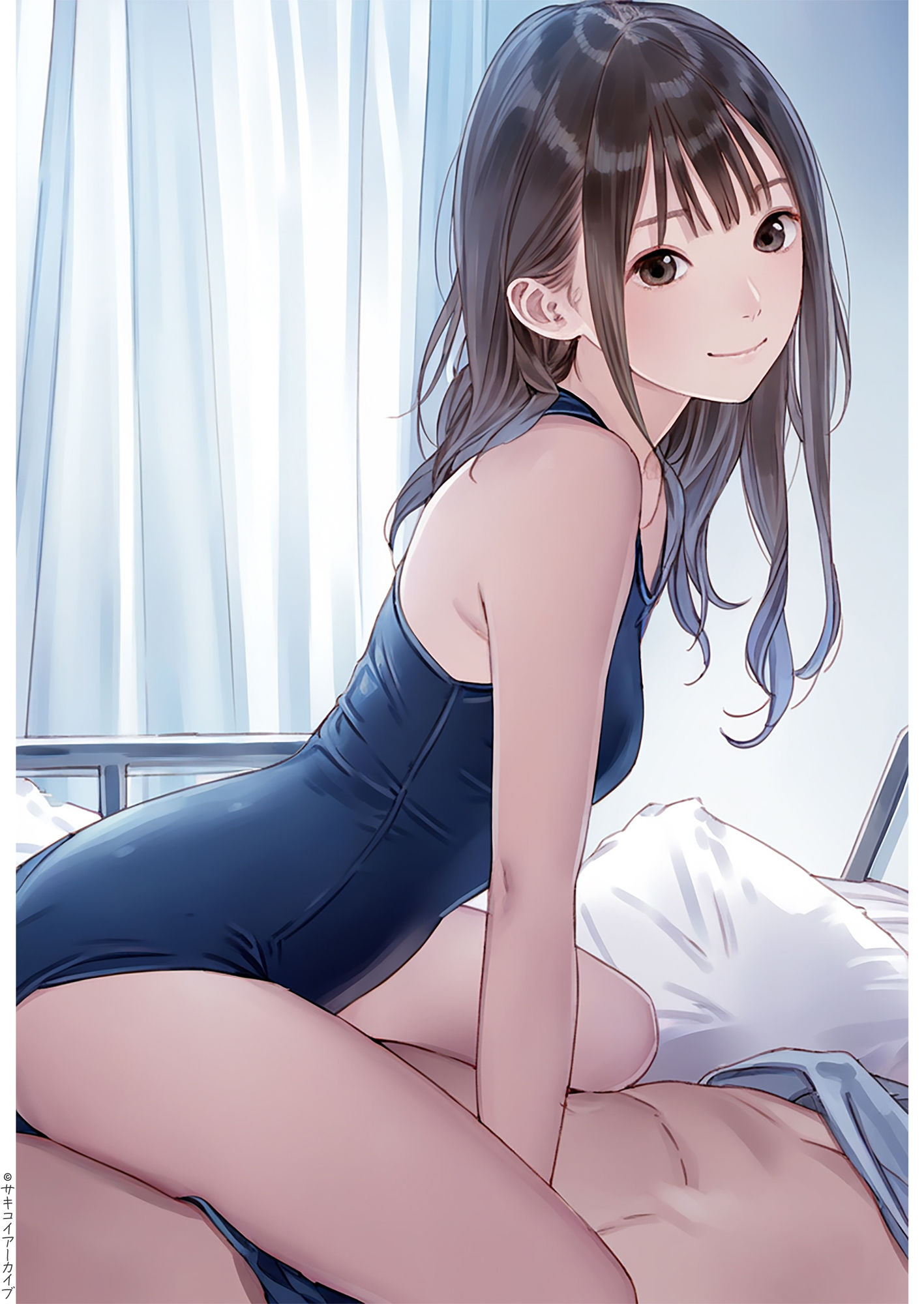 サンプル画像1:女子に上に乗られたい2 水着で乗られたい編(サキコイアーカイブ) [d_420913]