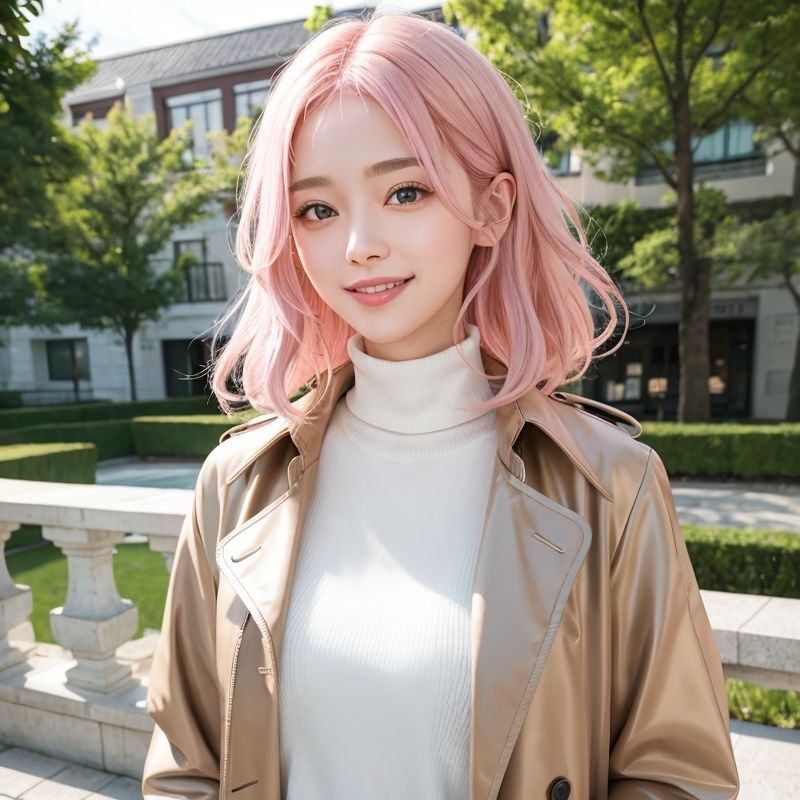 サンプル画像1:コートの下はブラとおっぱい(いぬねこ) [d_420998]