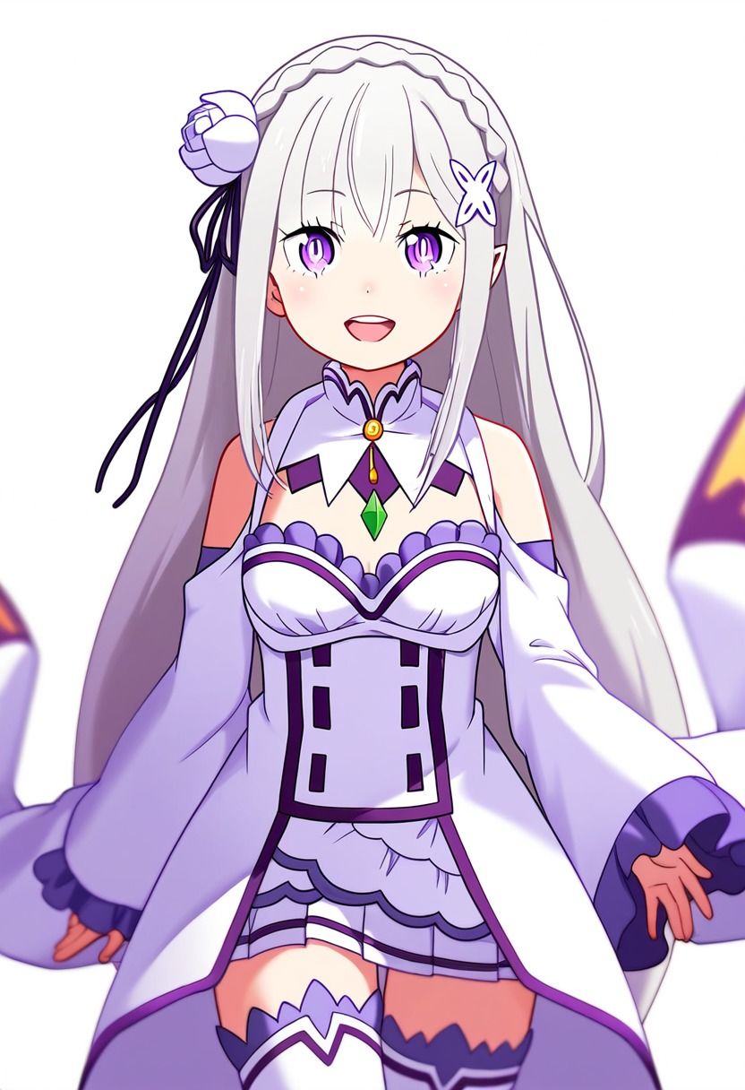 サンプル画像1:Re:ゼロな魔女エミリア(ロリかわいい大好き) [d_421101]