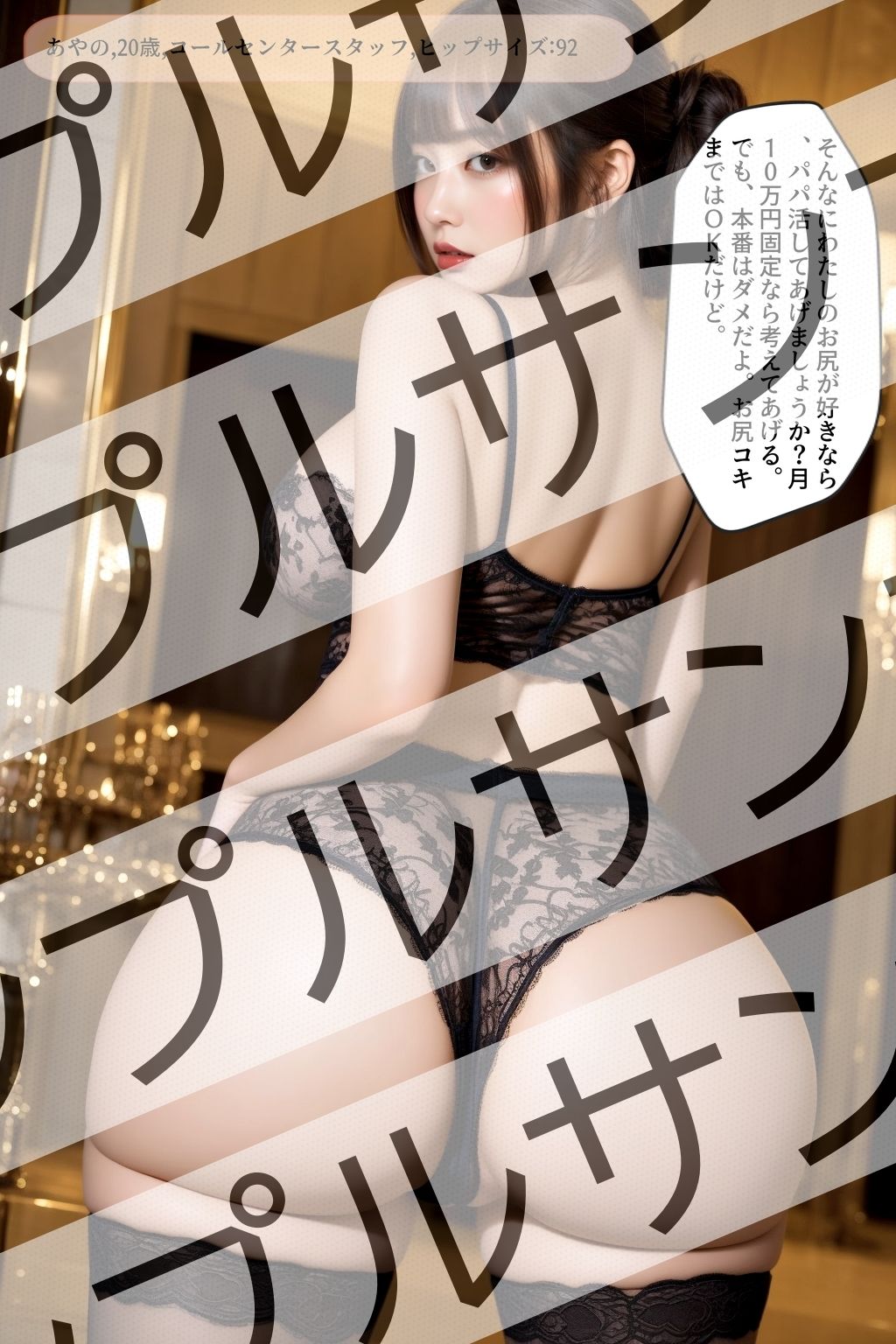 サンプル画像5:最上級オンナのデカ尻 vol.1(あらぶるま18＋) [d_421222]