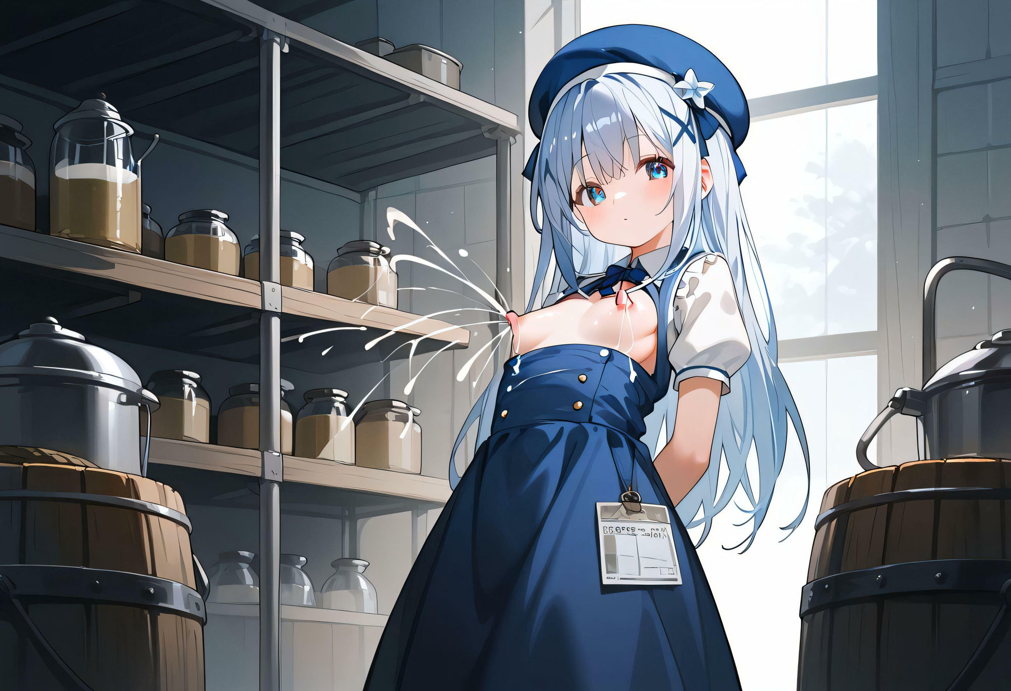 サンプル画像1:母乳が出てくる喫茶店(マジカルパニック) [d_421265]