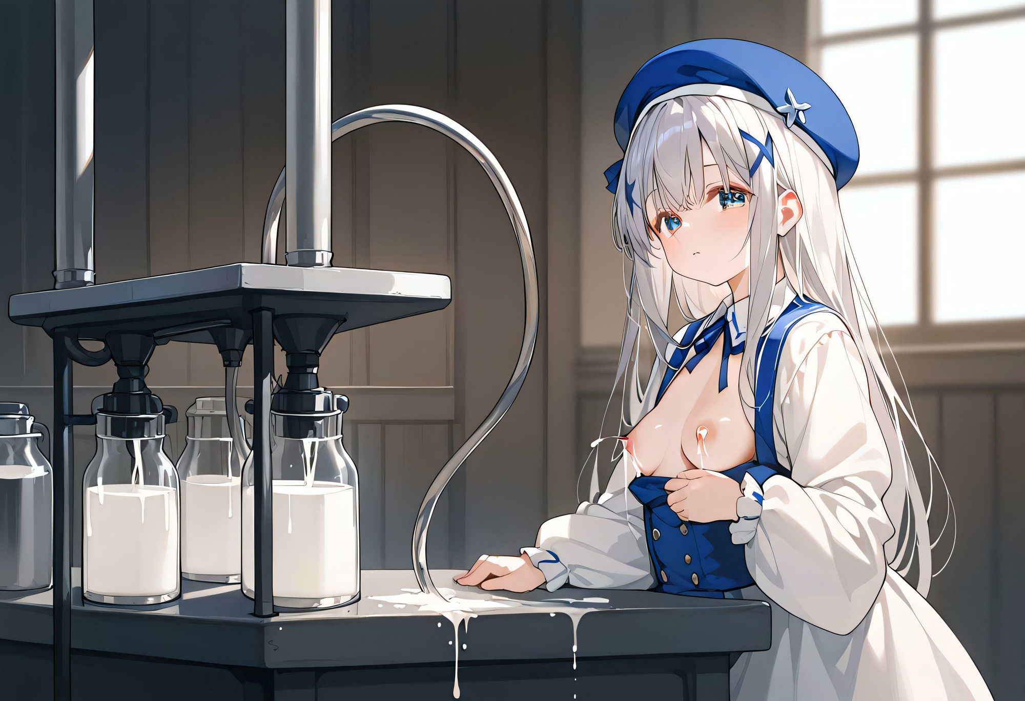 サンプル画像2:母乳が出てくる喫茶店(マジカルパニック) [d_421265]