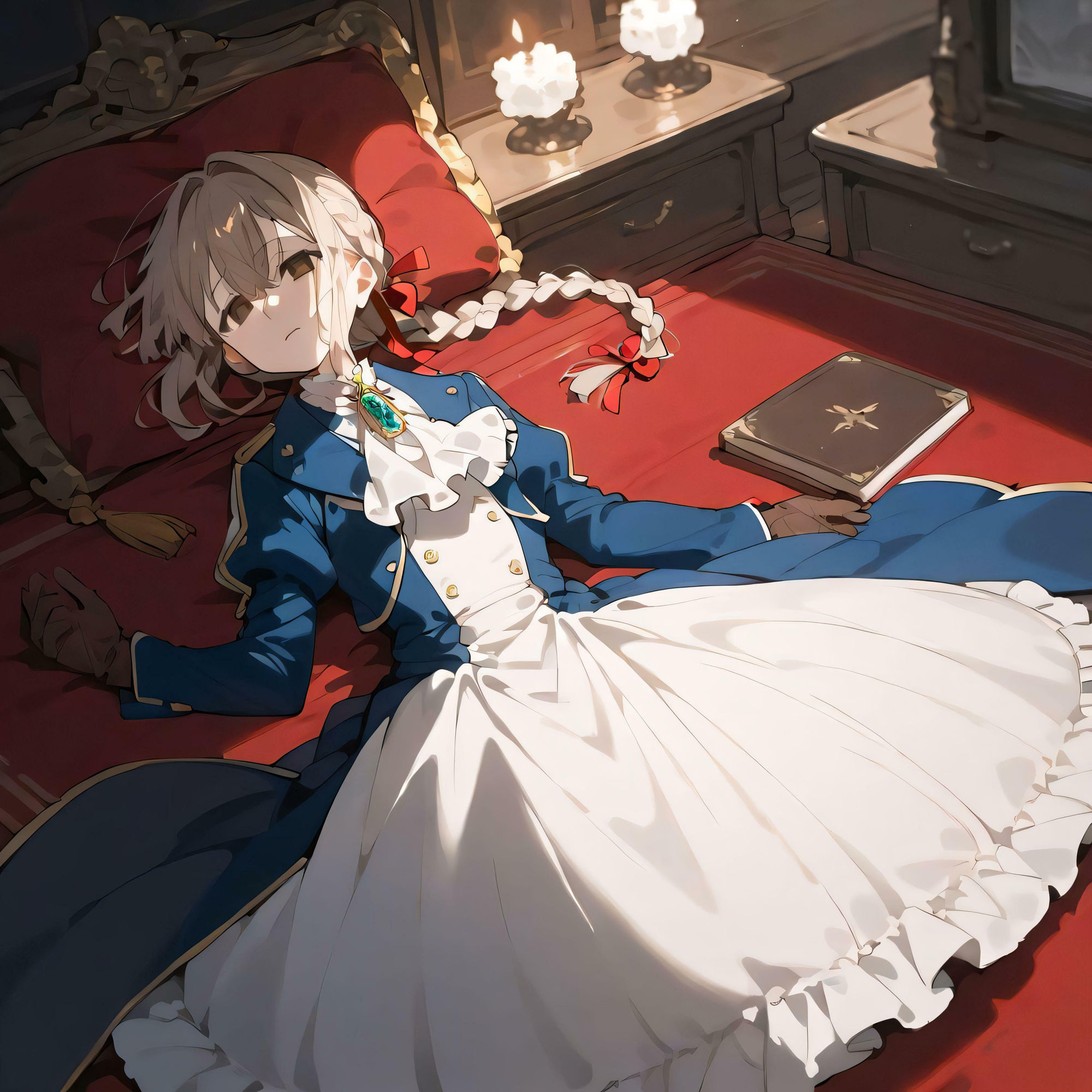 サンプル画像4:触られても気にしません(まじっくあーけーど) [d_421266]