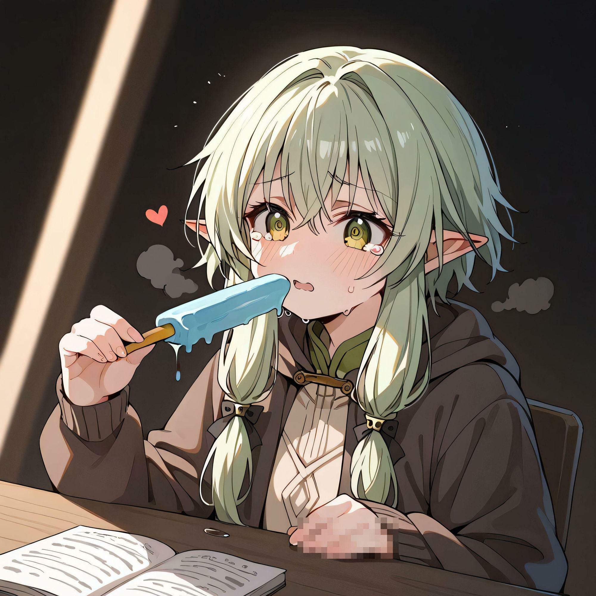 サンプル画像5:ちっぱいエルフの献身奉仕(むげんのしらべ) [d_421284]