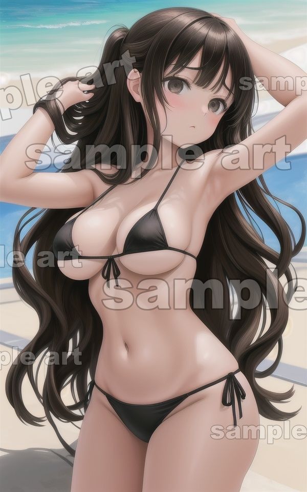 サンプル画像1:プール監視員は巨乳童顔〜監視されたくなるエロボディのロリ特集〜(ワンコイン企画) [d_421401]