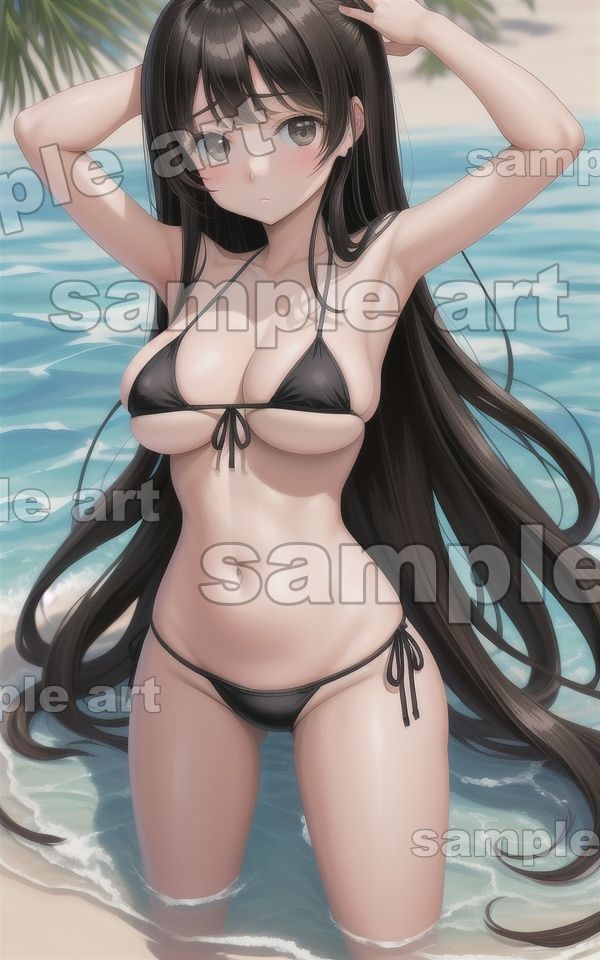 サンプル画像4:プール監視員は巨乳童顔〜監視されたくなるエロボディのロリ特集〜(ワンコイン企画) [d_421401]