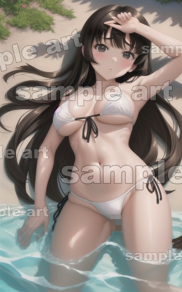 サンプル画像6:プール監視員は巨乳童顔〜監視されたくなるエロボディのロリ特集〜(ワンコイン企画) [d_421401]