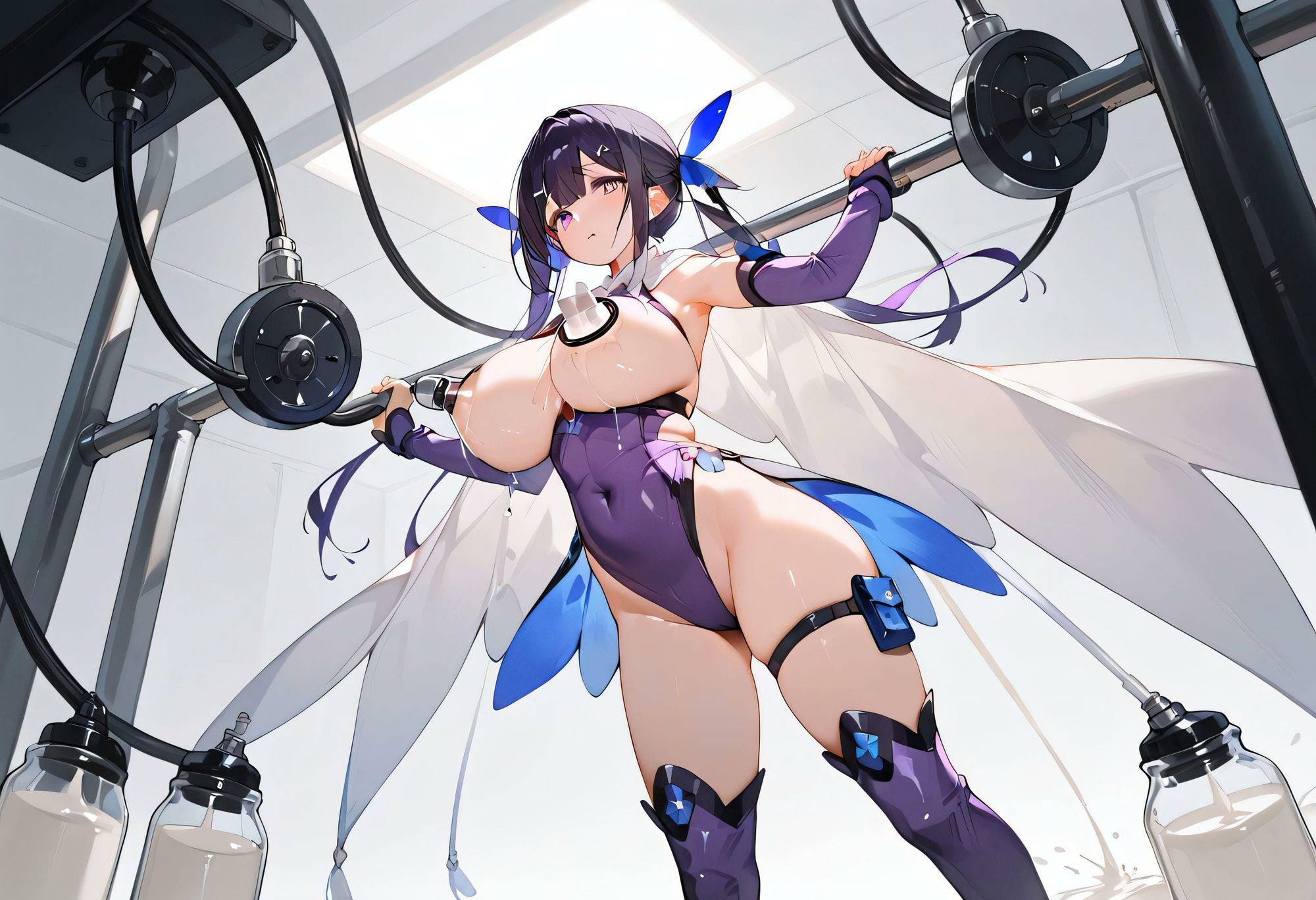 サンプル画像3:搾乳快楽にハマってしまった(シルフィードラボ) [d_421453]