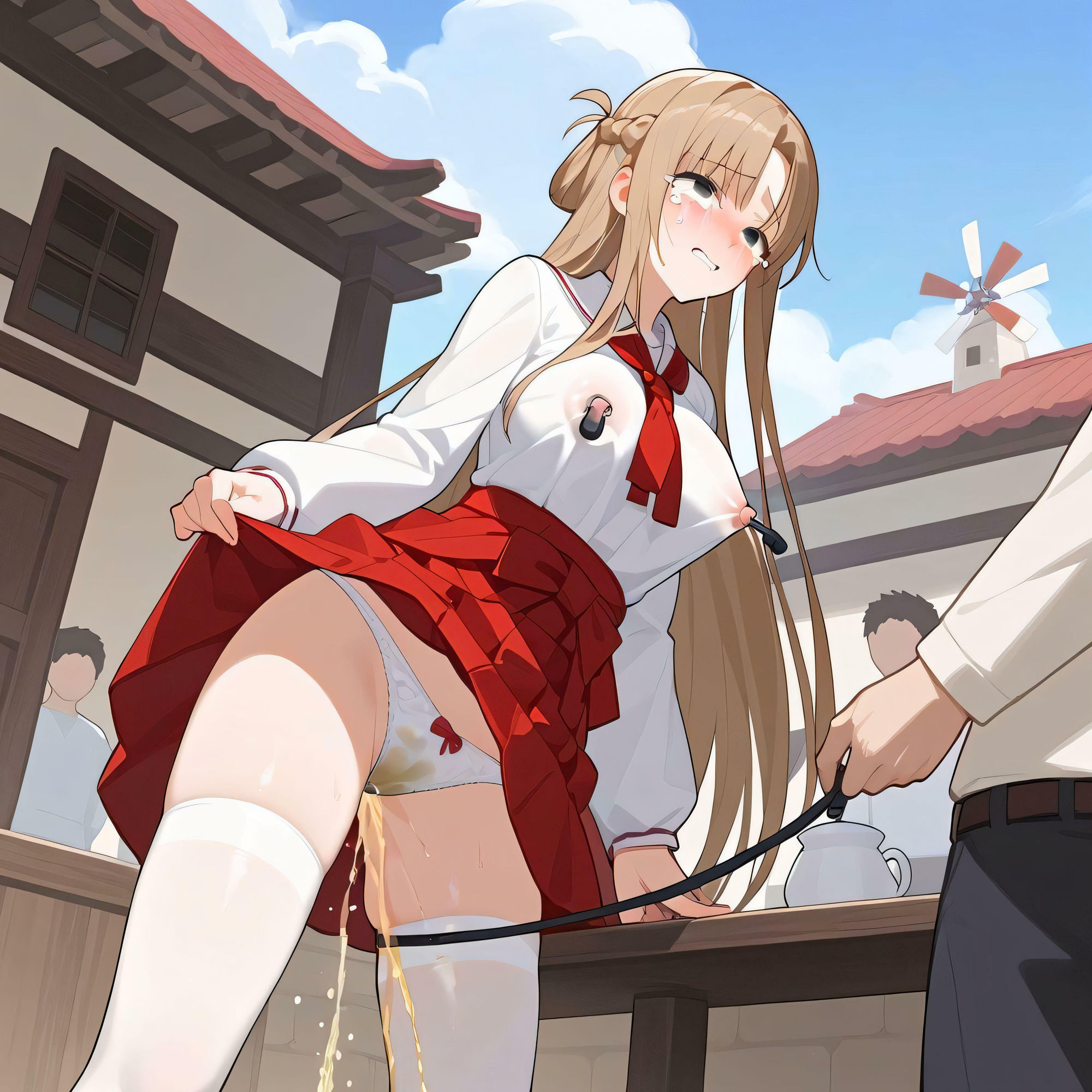 サンプル画像1:晒しお漏らし(アクアリーナ) [d_421469]