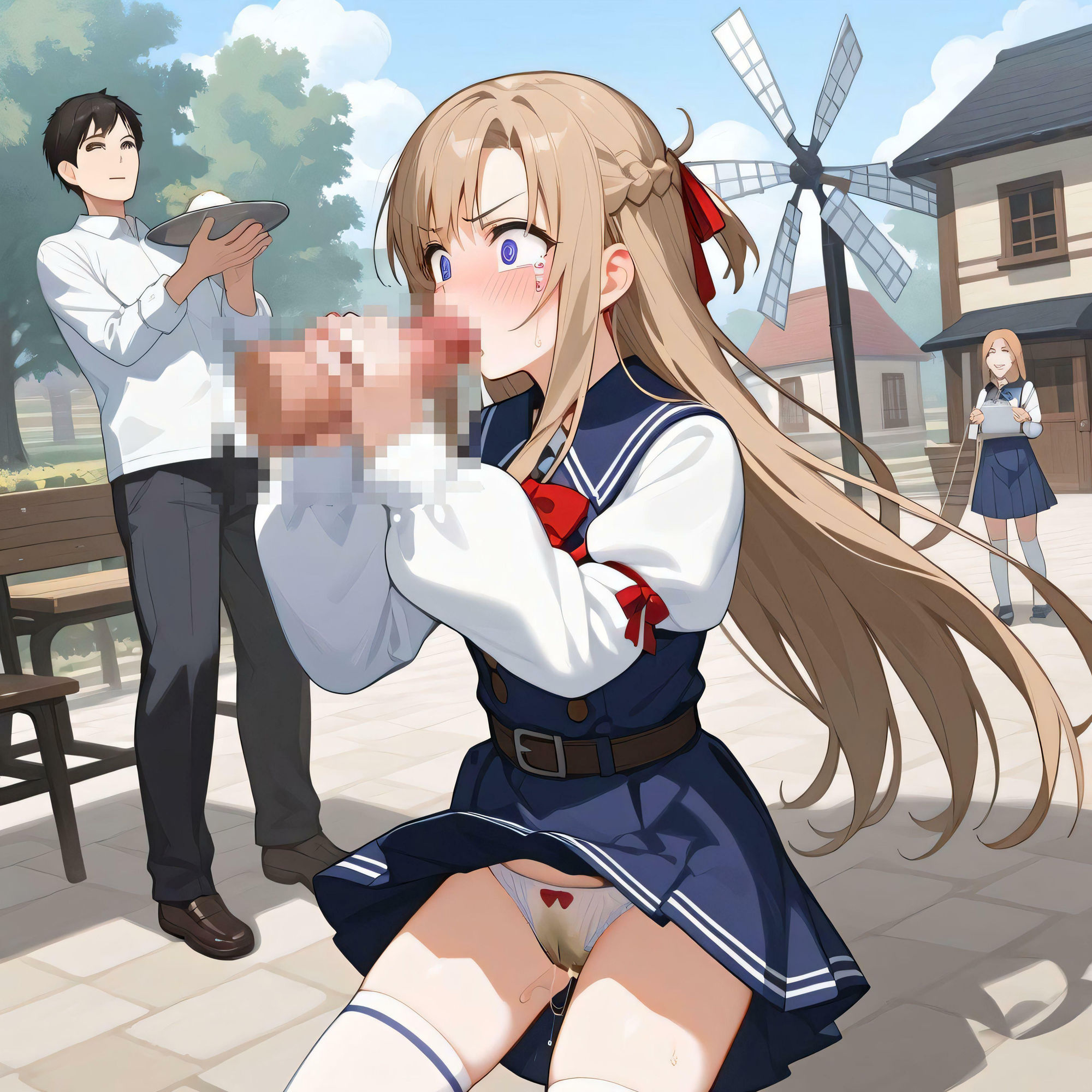 サンプル画像3:晒しお漏らし(アクアリーナ) [d_421469]