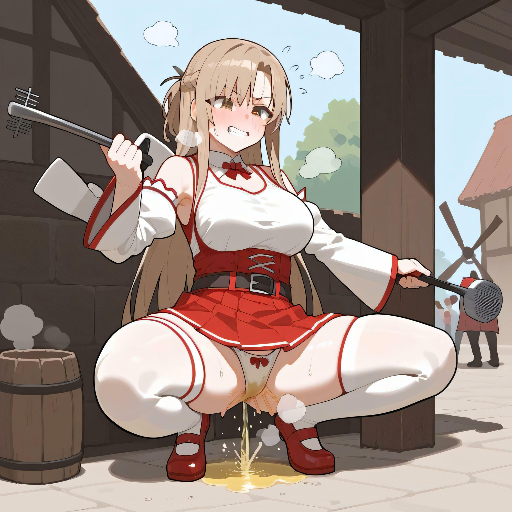 サンプル画像5:晒しお漏らし(アクアリーナ) [d_421469]