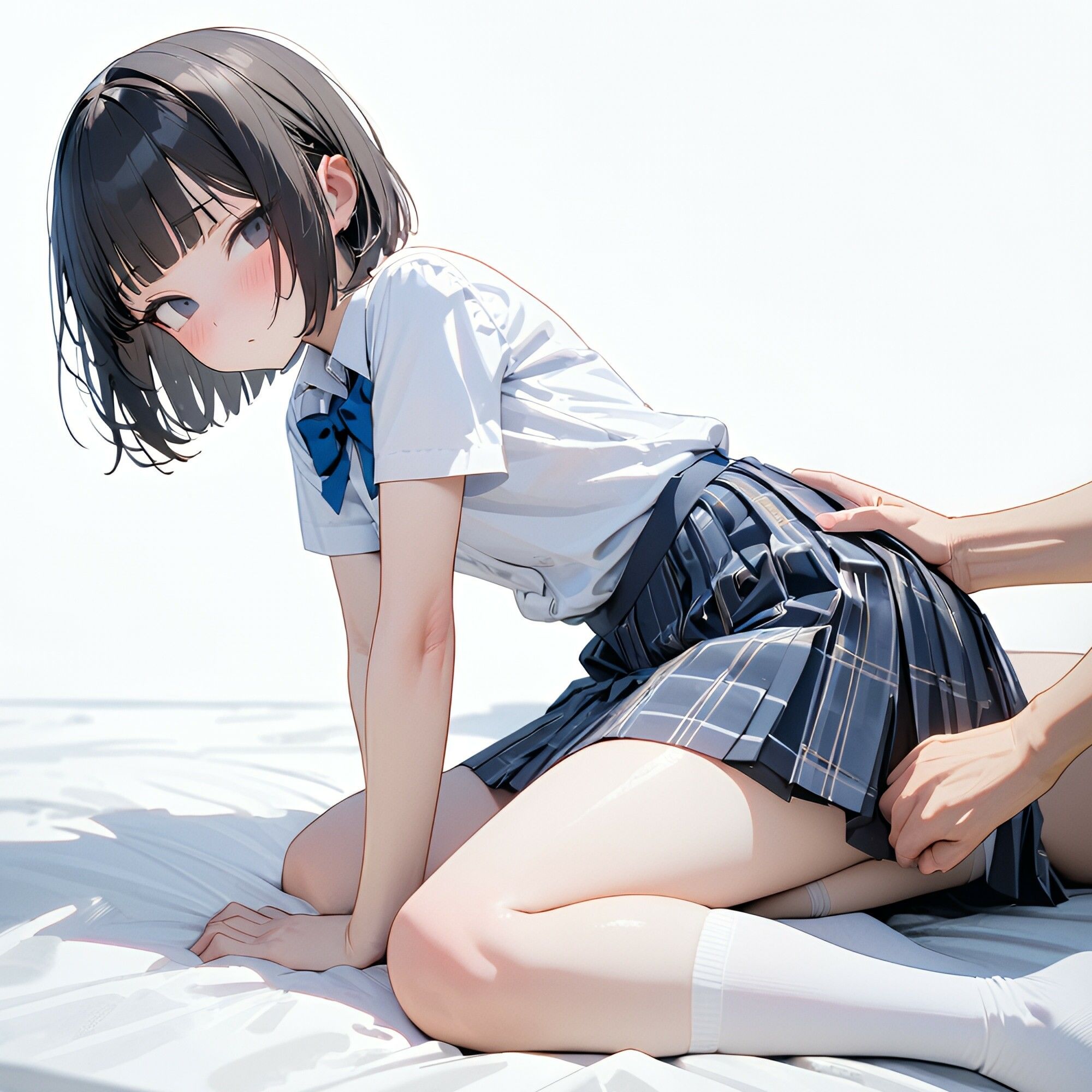 サンプル画像4:制服少女×マッサージ02(電脳戯画) [d_421568]