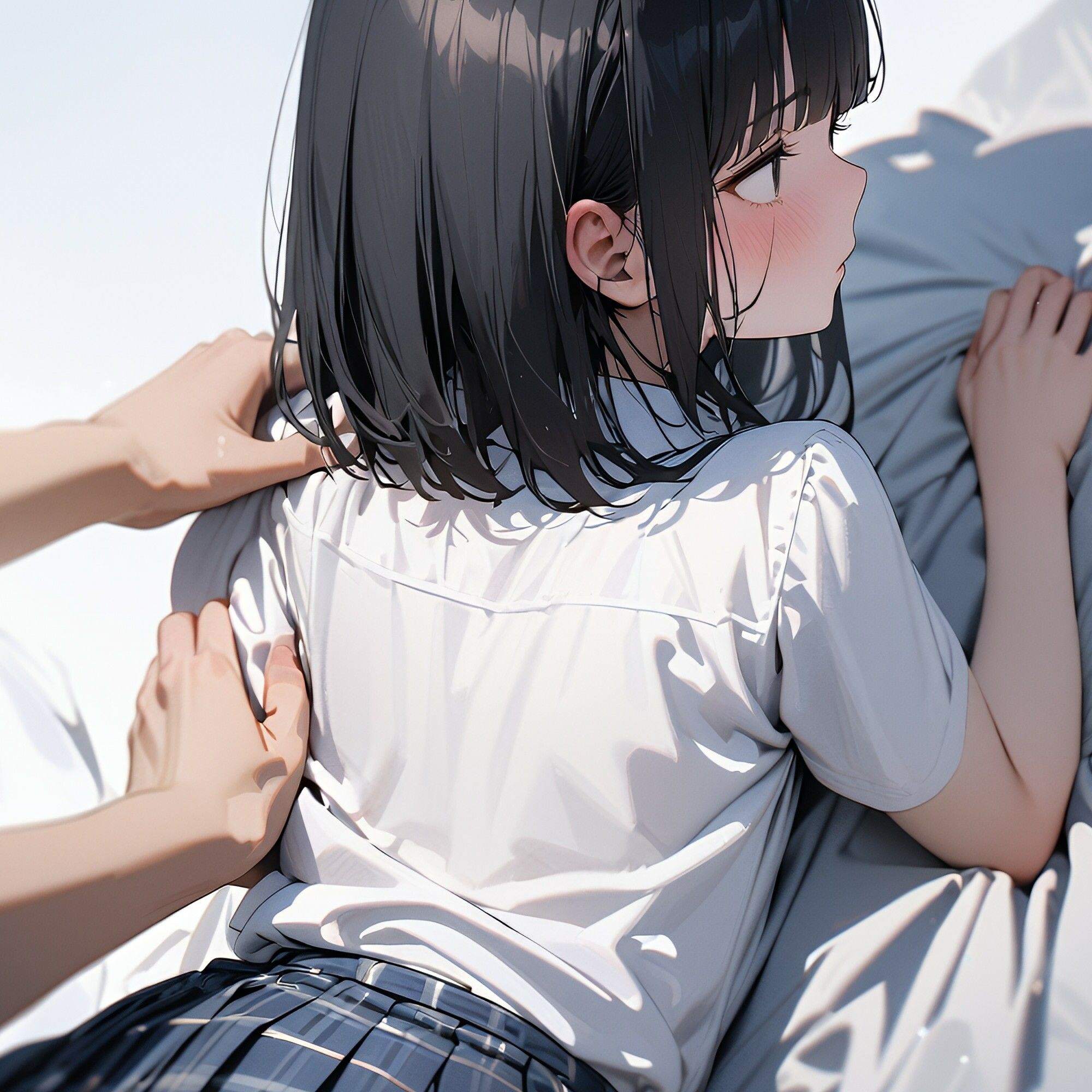 サンプル画像5:制服少女×マッサージ02(電脳戯画) [d_421568]