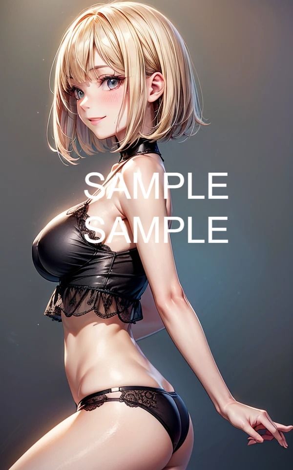 サンプル画像3:ランジェリー美女イラスト集(ラテ) [d_421574]