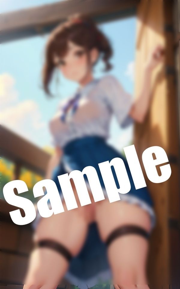 サンプル画像2:ノーパン美女のお〇んこ〜ミニスカを下から覗き見したら…(エロ見放題タイム) [d_421639]