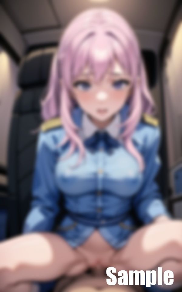 サンプル画像3:CA/フライトアテンダントの裏の姿(ねんぽん) [d_421678]