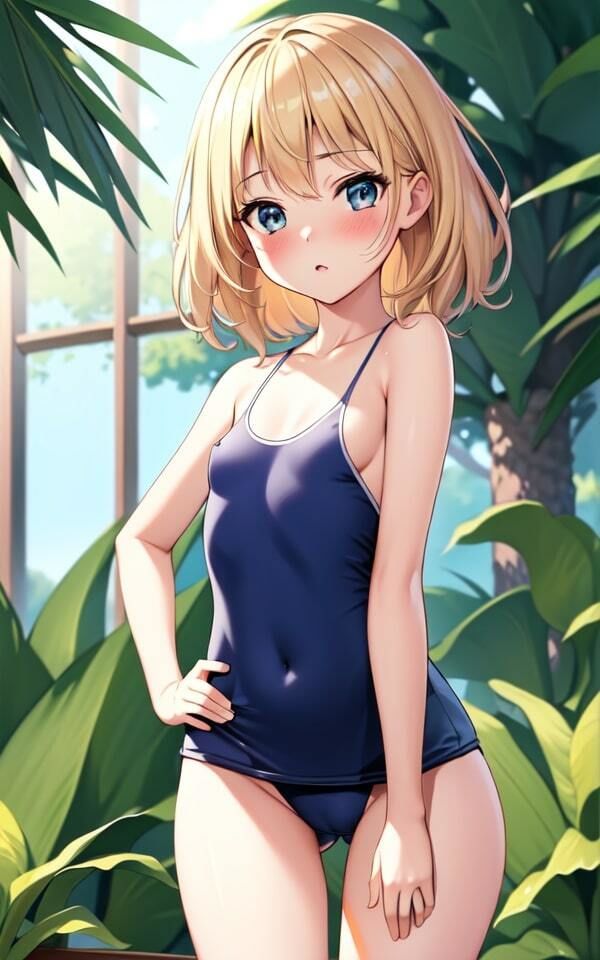 サンプル画像1:スク水美女と一緒に遊ぼ(きなこ) [d_421717]