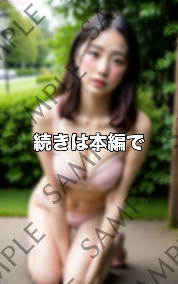 サンプル画像5:どM女の街中いいなり散歩(ぽんぽんの裸) [d_421743]
