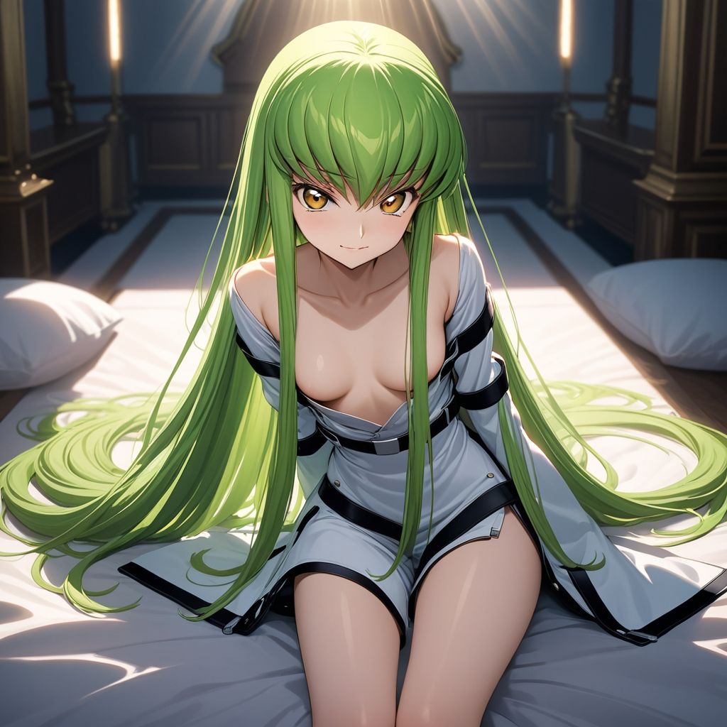 サンプル画像2:C.〇.にフェラしてもらったり中〇しえっちしたり。ギアスの能力より嬉しい？！(ふりかけテキーラ) [d_421773]