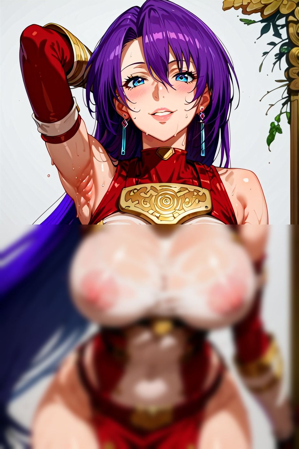 サンプル画像1:さまざま アーサー ペンシルゴ〇 ハイクオリティ（中だし、アナル見え、騎乗位、スポブラ、水着、etc…）(えーあいぱたーん) [d_421812]