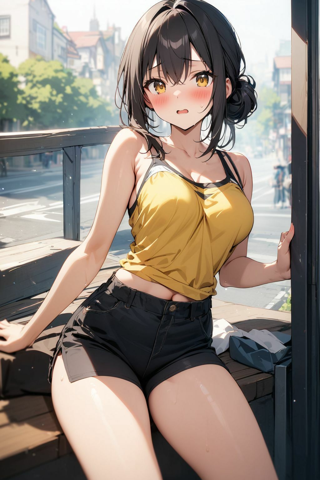 サンプル画像1:2泊3日の 旅行に来てもいつも通りSEXしちゃう二人(気になるあの娘) [d_421937]