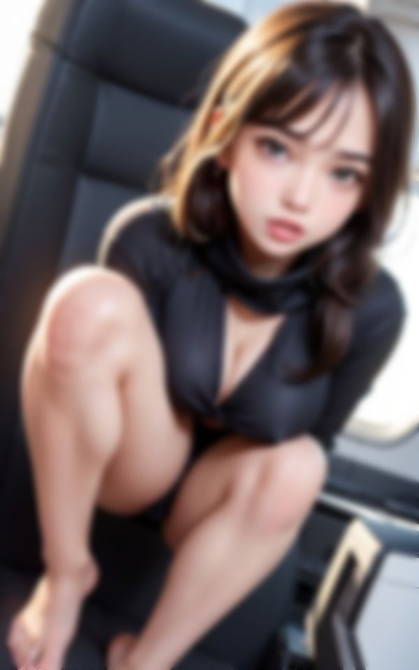 サンプル画像1:エロすぎる新人CAさんの機内で監禁Hなお仕置き(リンカAI) [d_421992]