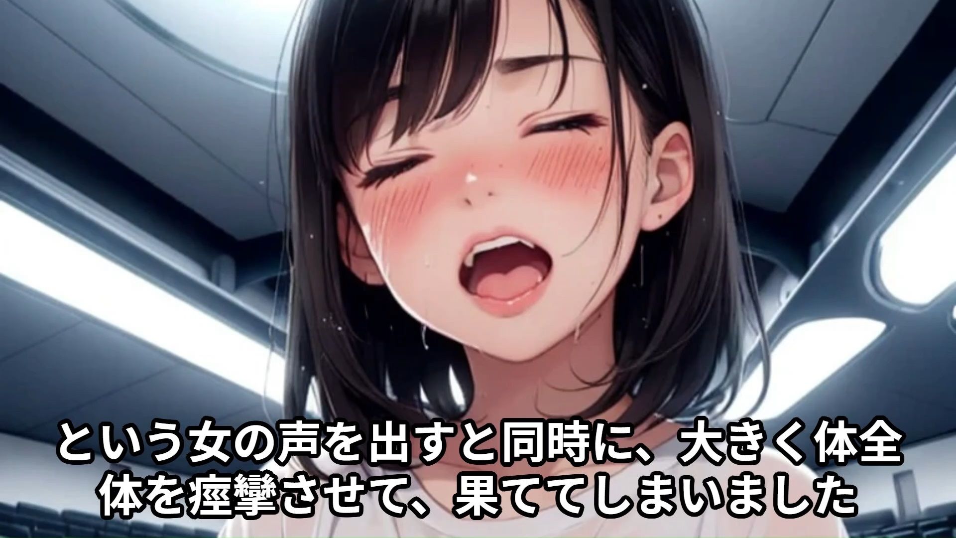 サンプル画像4:【J○痴●体験告白】超満員の映画館の立見席で身動きのできない女子○○○を痴●しようとしたらそのまま犯しちゃった話(少女痴●体験告白) [d_421994]