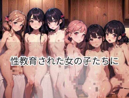 サンプル画像2:ハーレム学園’性教育された女の子たちにおちんち●を挿れてあげよ’(シュガーパーティー) [d_422036]