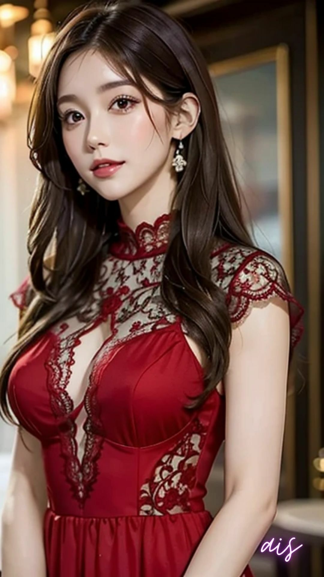 サンプル画像4:【実写系AI】A I・女神様 FIRST【M男向け】(AI・S女) [d_422082]