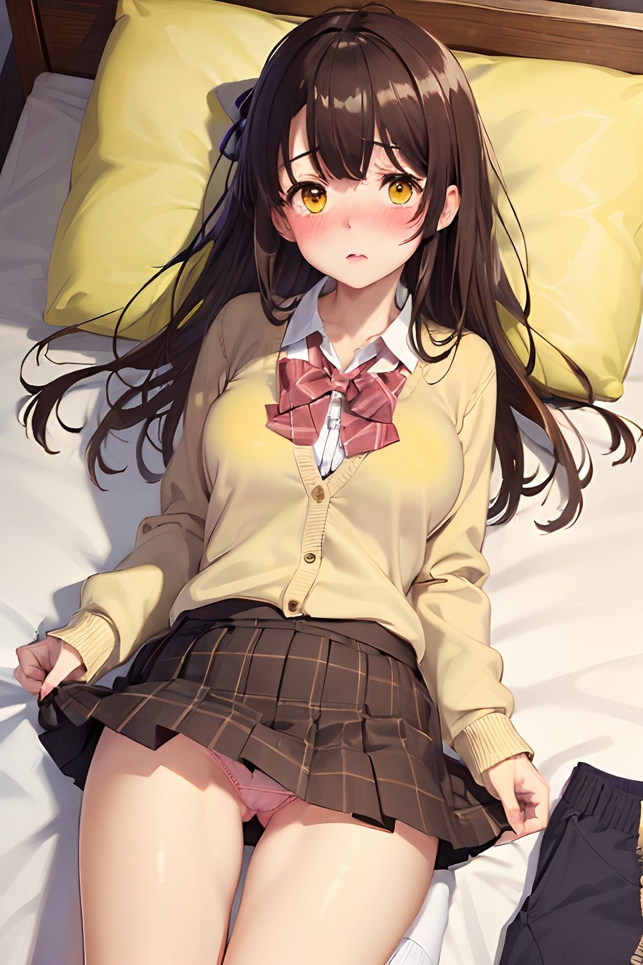 サンプル画像1:荻〇沙優 CG集 柔らかいよ？抱き枕にどう？(ヒロインズVI) [d_422174]