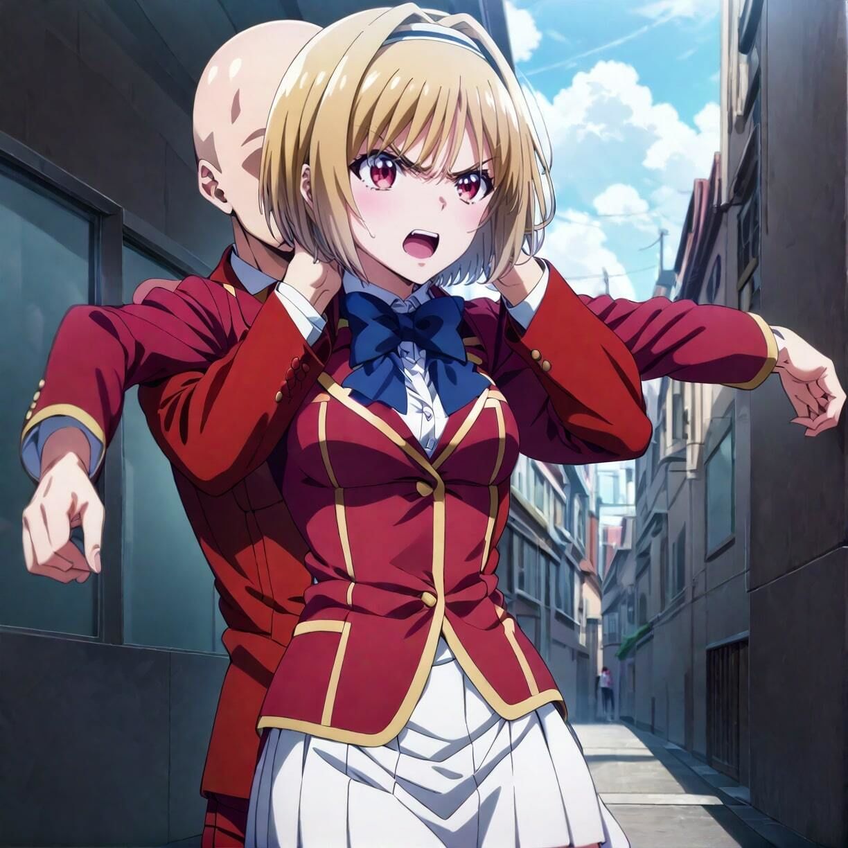 サンプル画像4:俺の桔〇 〜肉便器NO.5 櫛田桔〇 表向きは明るい人気者だけど、裏では性格最悪なクラスメイト〜(俺のAIする肉便器) [d_422253]