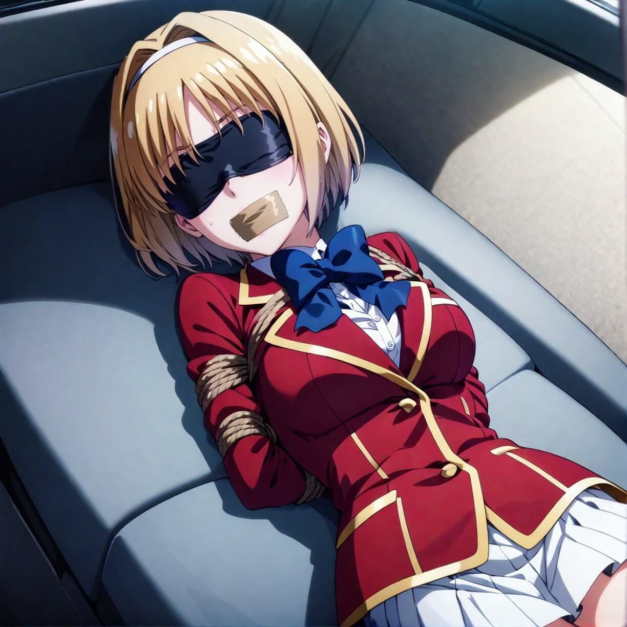 サンプル画像5:俺の桔〇 〜肉便器NO.5 櫛田桔〇 表向きは明るい人気者だけど、裏では性格最悪なクラスメイト〜(俺のAIする肉便器) [d_422253]