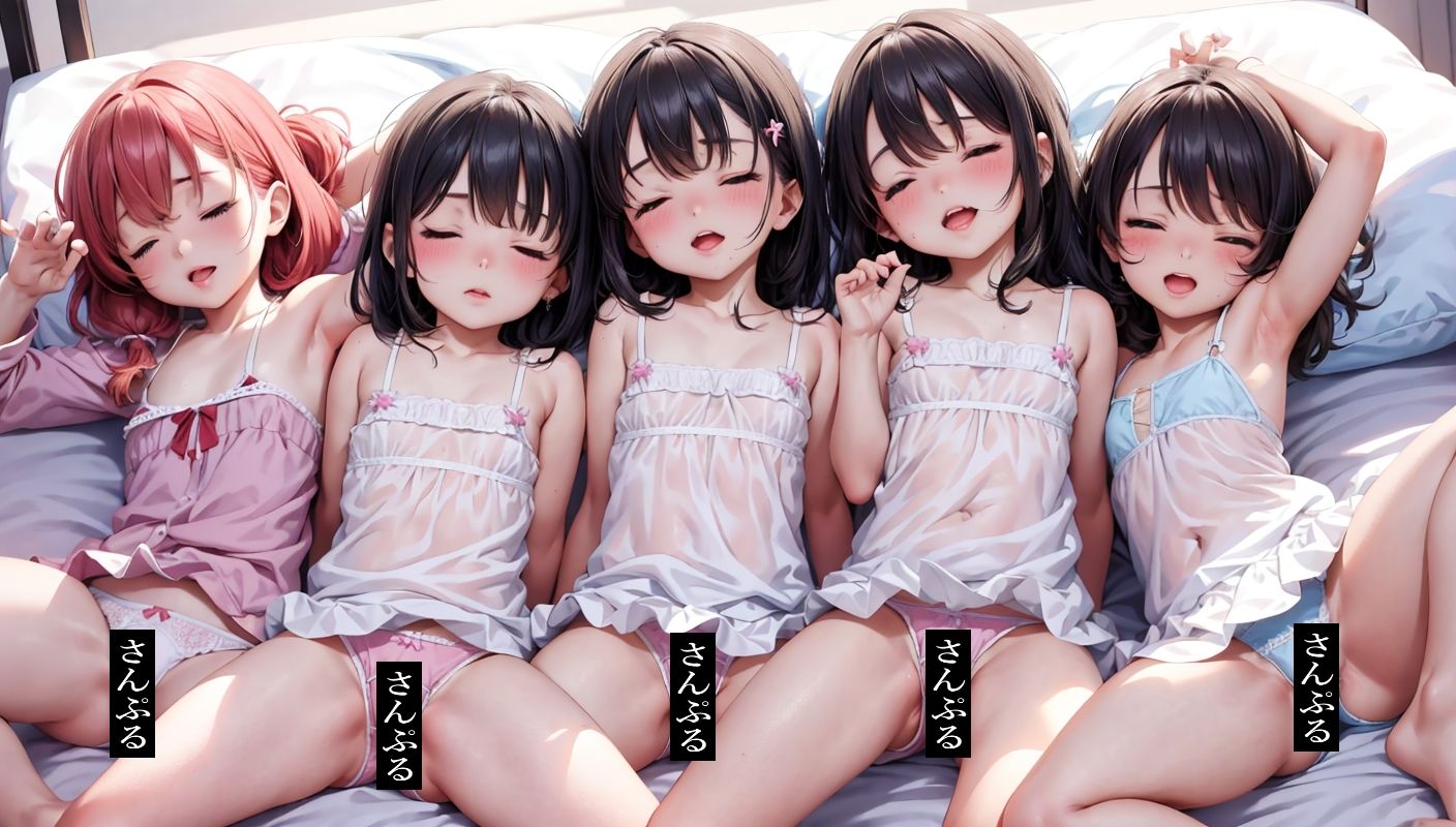 サンプル画像4:微睡に孕む つるぺた少女連続すやすやえっち事件(ピーチのCG) [d_422278]