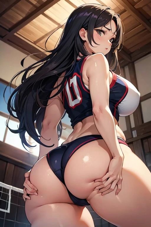 サンプル画像4:バレーボール部催●女子写真集4 〜お尻中心CG集編〜(fundreamer) [d_422282]