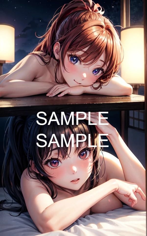 サンプル画像3:寝そべり美女イラスト集(ラテ) [d_422293]