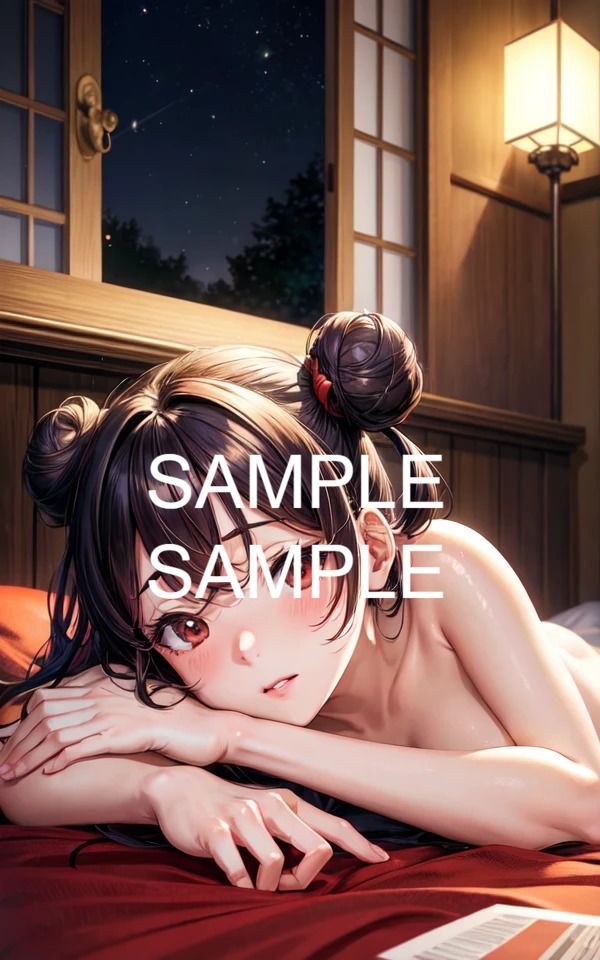 サンプル画像4:寝そべり美女イラスト集(ラテ) [d_422293]