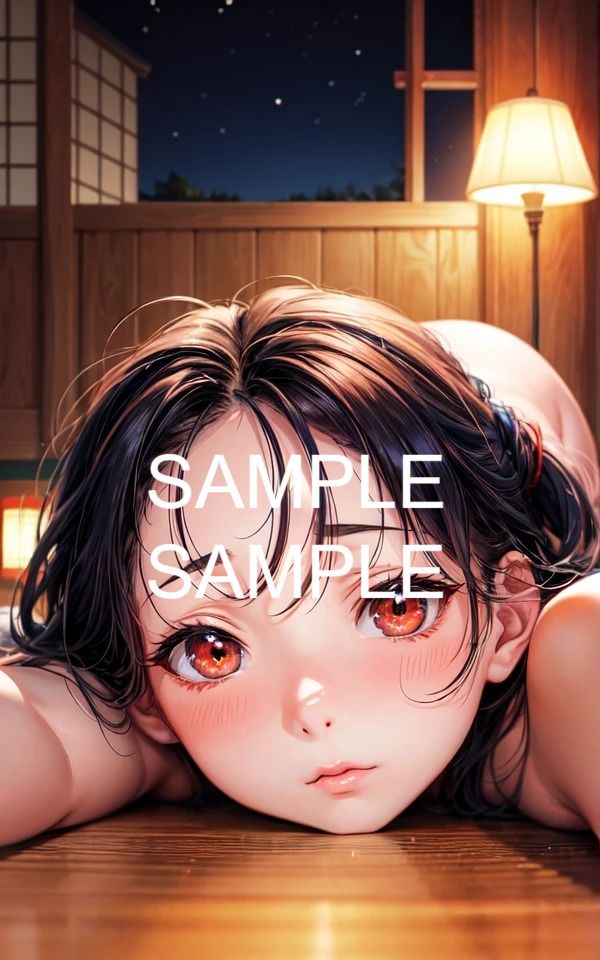 サンプル画像5:寝そべり美女イラスト集(ラテ) [d_422293]