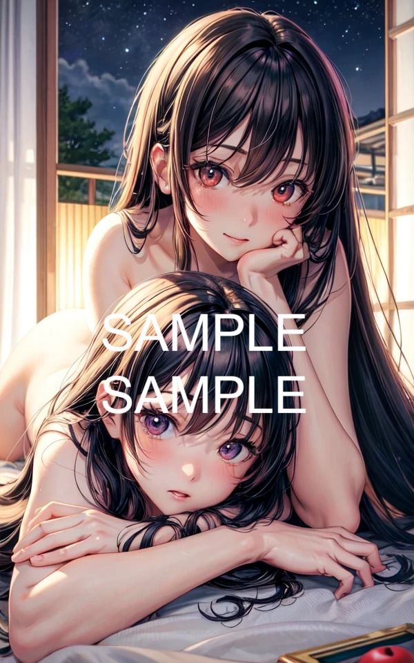 サンプル画像6:寝そべり美女イラスト集(ラテ) [d_422293]