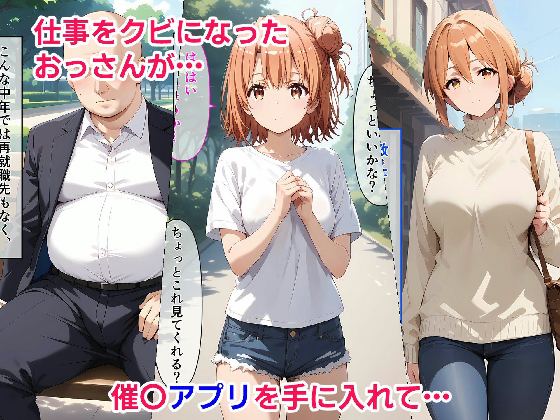 サンプル画像1:壊された由〇ヶ浜家 催〇おじさんの寝取られ孕ませ生活(街道嵐) [d_422296]