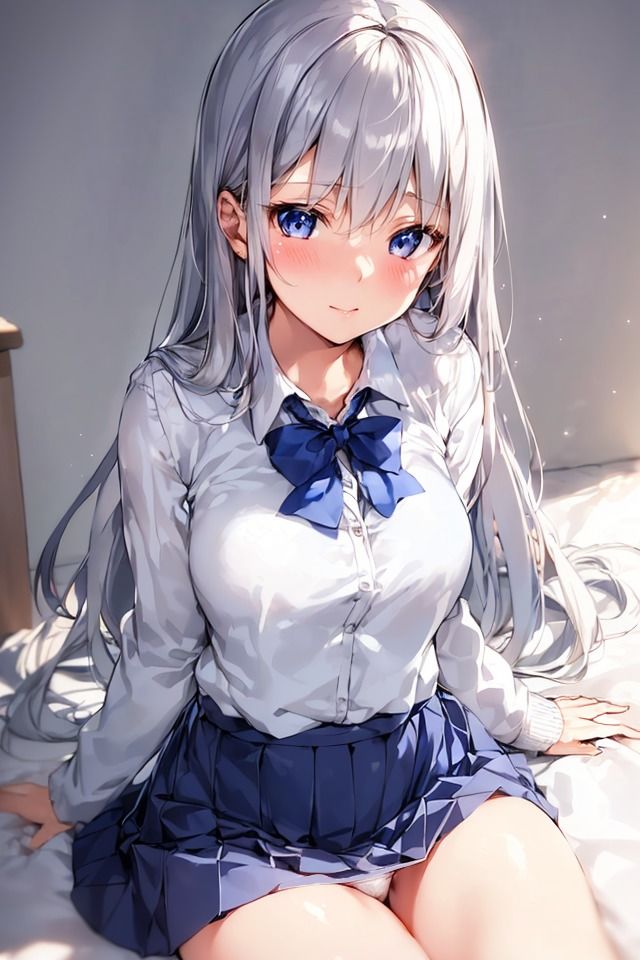 サンプル画像2:銀髪義妹(ビシそわーず) [d_422444]