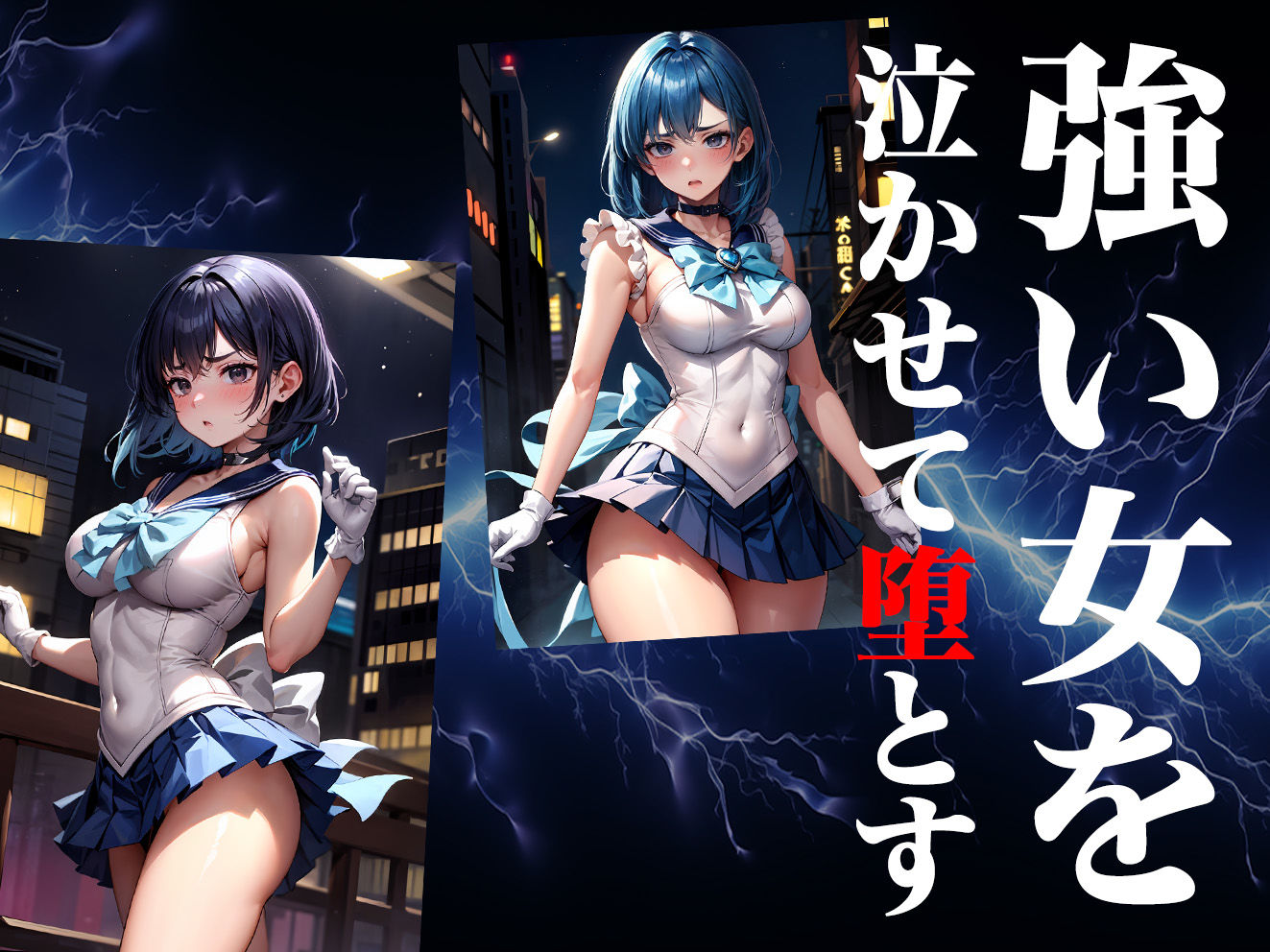 サンプル画像1:ヒロイン号泣敗北 セーラーマ〇キュリー・水〇亜美編(はくだく工房) [d_422449]